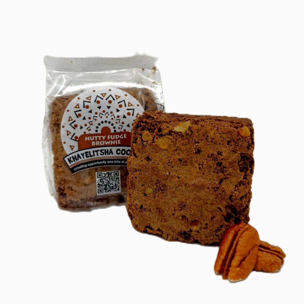 Single Nutty Fudge Chocolate Brownie (80g)